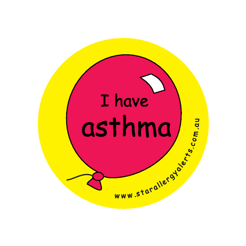 I have Asthma - badge