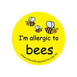 I'm allergic to Bees - sticker