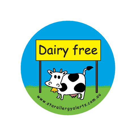 Dairy Free - sticker