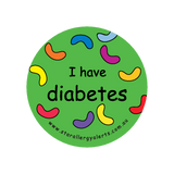 I have diabetes - badge