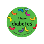 I have diabetes - sticker