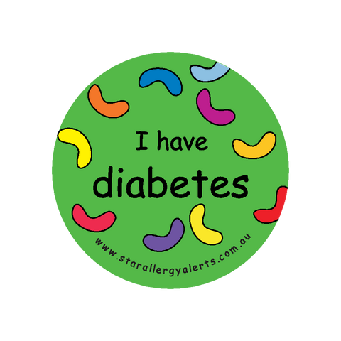 I have diabetes - sticker
