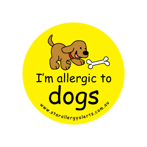 I'm allergic to Dogs - sticker