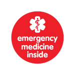 Emergency Medicine Inside - sticker