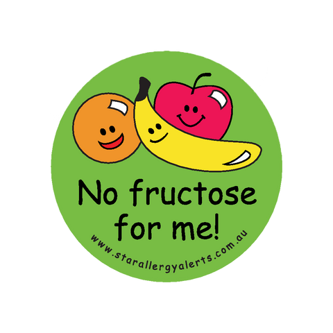 No Fructose - sticker
