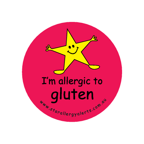 I'm allergic to Gluten - badge