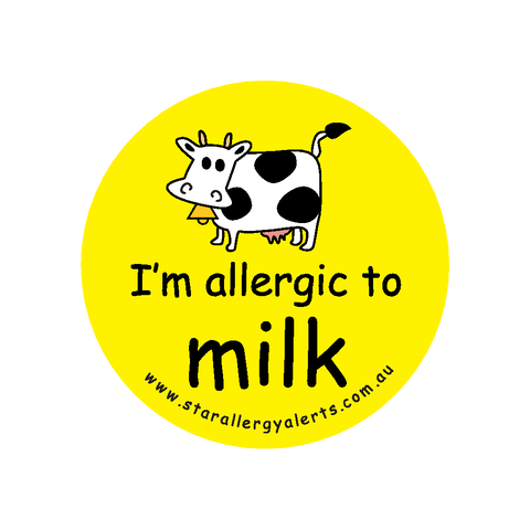 I'm allergic to Milk - sticker