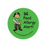 Food Allergy Alert Pirate - sticker