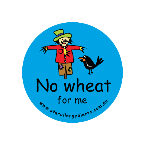 No Wheat for Me - badge