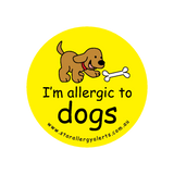 I'm allergic to Dogs - sticker