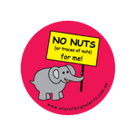 No Nuts (or Traces of Nuts) - sticker
