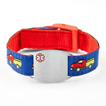 Alert Band  with Engravable Plaque